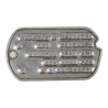 Dog Tag, Pfc. Capitola Doremus, WAC, 9th Air Force, USAAF, ETO