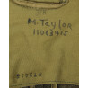 Coat, Serge, Wool, OD, S/Sgt. Milton Taylor, 1st Air Force, USAAF, 37R, 1941