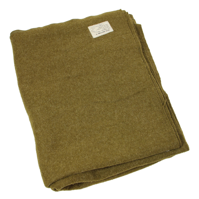 Blanket, Wool, US Army, Type I, 1942, Cpt. Louis Jarcho, 436th TCG, 436th TCG, 9th Air Force, USAAF, ETO