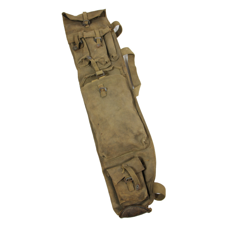 Housse canadienne fusil-mitrailleur Bren, complète avec trousse d'entretien, Normandie