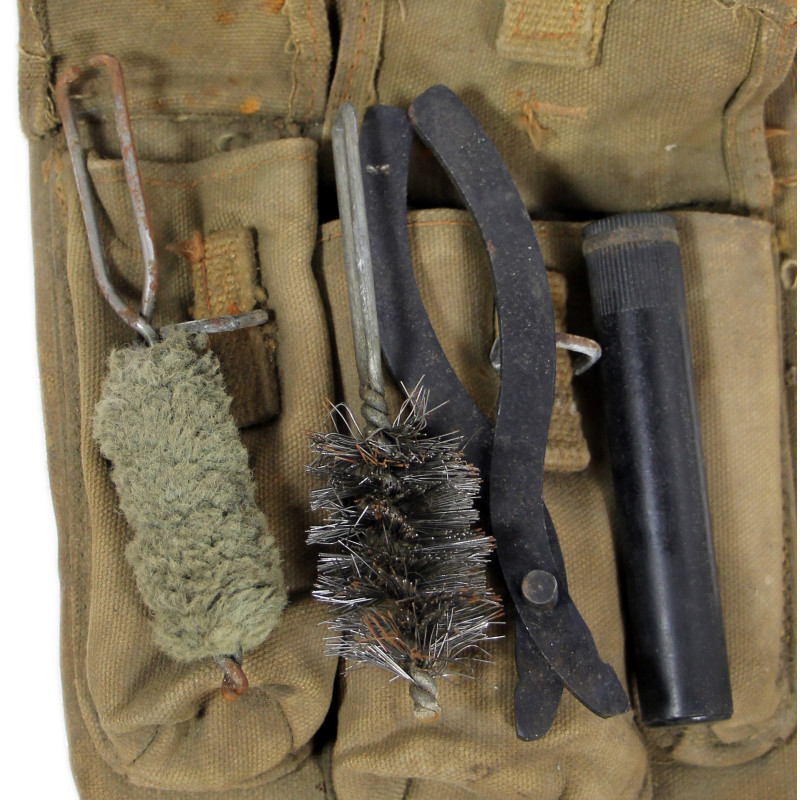 Bag, Bren Light Machine Gun, Canadian, with Wallet, Spare Parts, Normandy