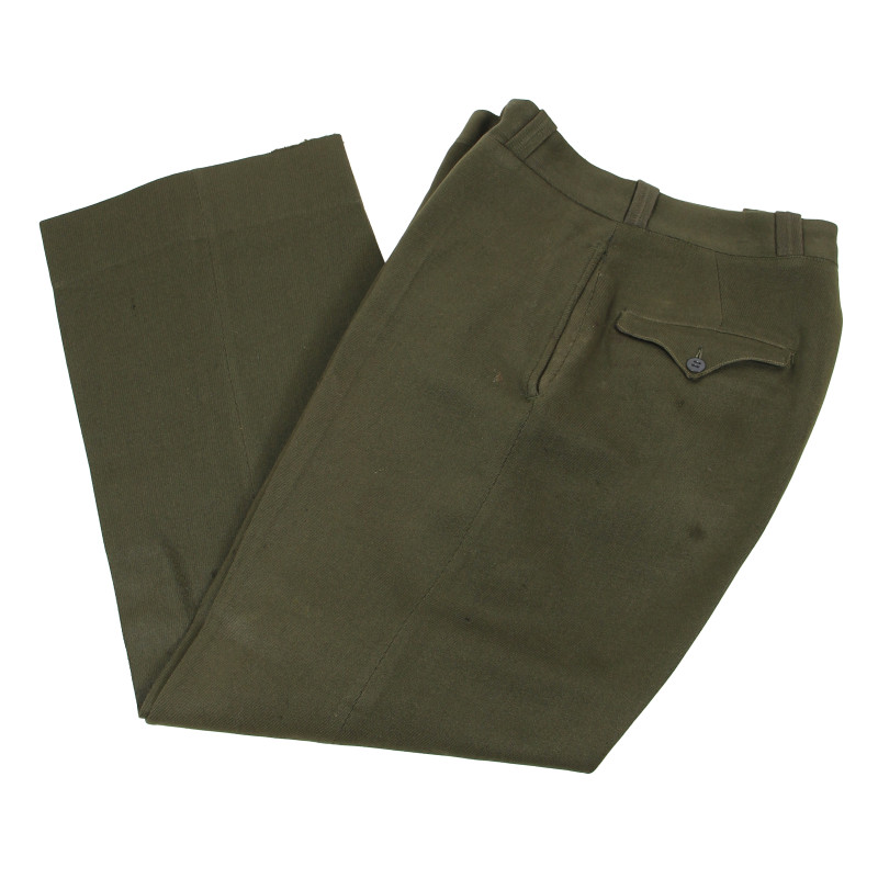 Trousers, Wool, Chocolate, Officer, US Army, Waist Size 28