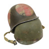 Helmet, M1, Swivel Loops, Medic, Three Red Crosses, MSA Liner, Green A Washers