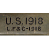 Couteau de tranchée, Knuckle Knife, M1918, L.F. & C., avec lame USM3 et fourreau USM8