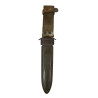Couteau de tranchée, Knuckle Knife, M1918, L.F. & C., avec lame USM3 et fourreau USM8