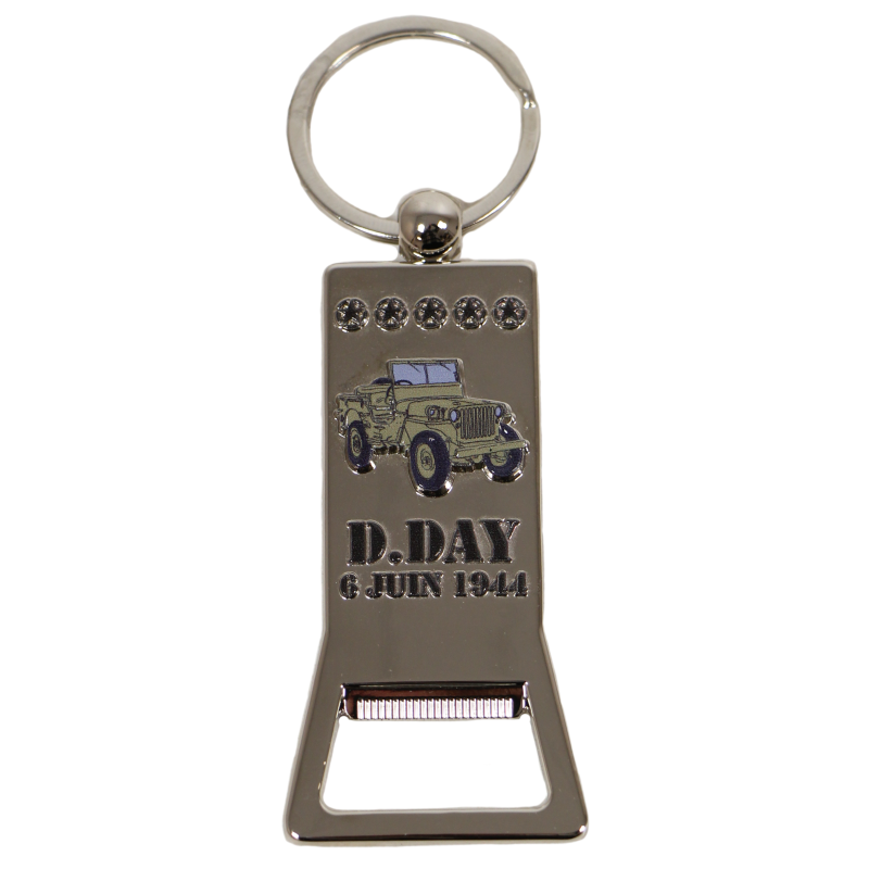 Keychain, bottle opener, Jeep