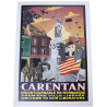 Affiche, Place de la République, Carentan