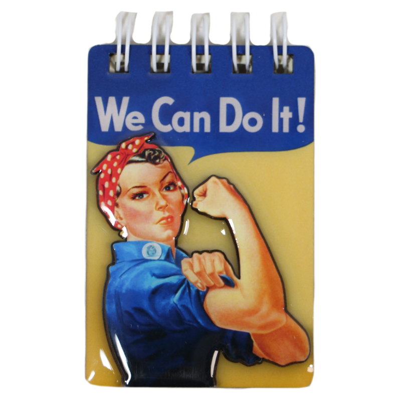 Magnet, book note, Rosie the Riveter