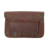Pochette à pansement en cuir, J.Q.M.D., Military Police, avec pansement