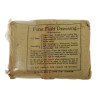 Pansement britannique, First Field Dressing, S. MAW, SON & SONS LTD., Jul. 1943