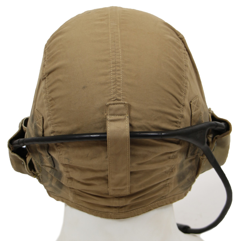 Helmet, Summer, Aviator's, M-450, US Navy, Nielson Chabot, VS-4 Squadron