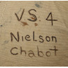 Helmet, Summer, Aviator's, M-450, US Navy, Nielson Chabot, VS-4 Squadron