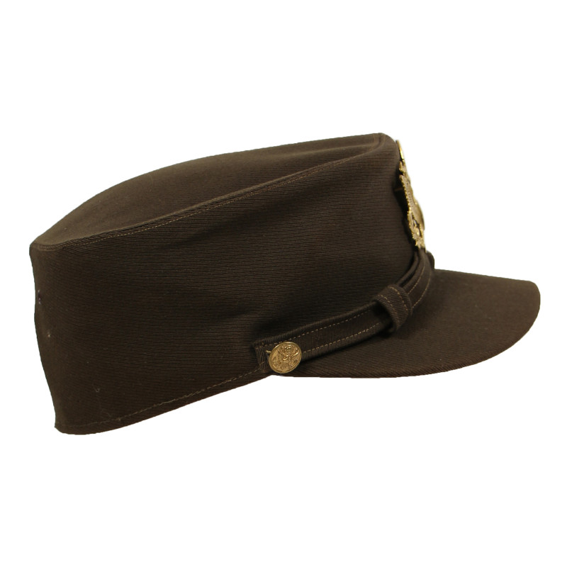 Cap, Wool, OD, WAC, Officer, size 21 ½