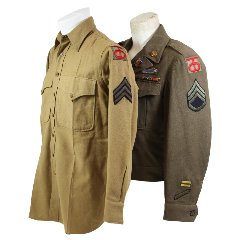 Grouping, S/Sgt. William Glass, Hq. Co., 1st Bn., 376th Inf. Regt., 94th Infantry Division, ETO