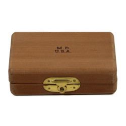 Seringue hypodermique, US Army Medical Department, dans son boîtier, Ideal E.R.S. Inc.