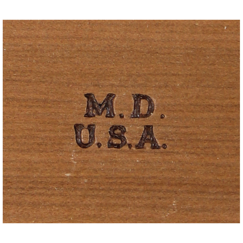 Seringue hypodermique, US Army Medical Department, dans son boîtier, Ideal E.R.S. Inc.