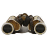 Binoculars, German, 6 x 30, Dienstglas, 'cag', Sand Tone, in Bakelite Case