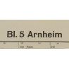 Map, German, Arnheim (Arnhem & Nijmegen), Netherlands, 1942