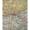 Map, German, Arnheim (Arnhem & Nijmegen), Netherlands, 1942