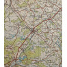 Map, German, Arnheim (Arnhem & Nijmegen), Netherlands, 1942