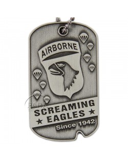 Plaque d'identité, Eagle, 101e Airborne
