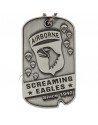 Plaque d'identité, Eagle, 101e Airborne
