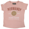 Pink T-shirt, Girl, NORMANDY 1944 D.DAY 6 JUNE