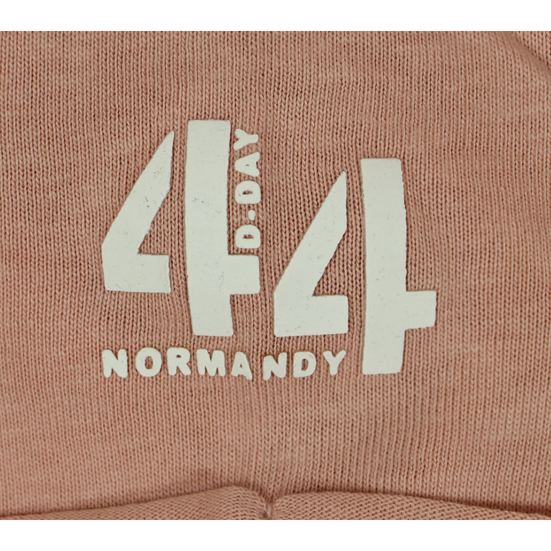 T-shirt rose, fille, NORMANDY 1944 D.DAY 6 JUNE