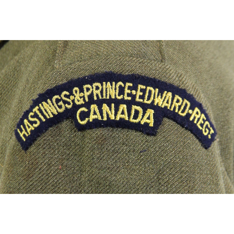 Battledress canadien, Pattern 1939, Hastings & Prince Edward Regiment, nominatif