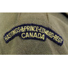 Battledress canadien, Pattern 1939, Hastings & Prince Edward Regiment, nominatif