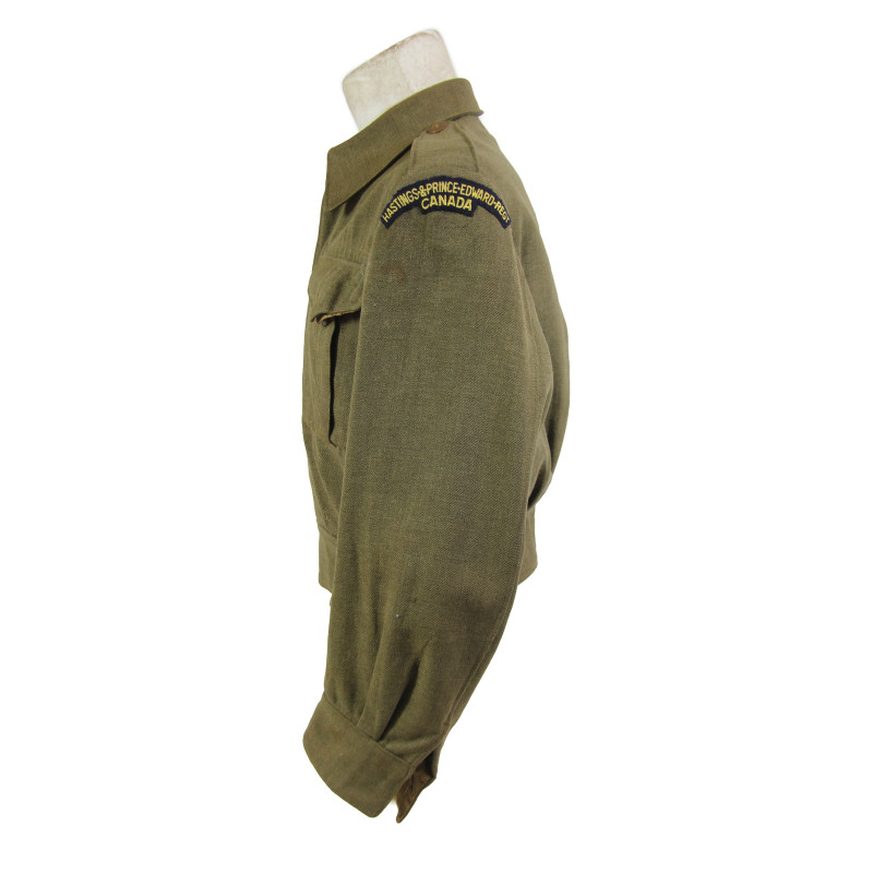 Battledress canadien, Pattern 1939, Hastings & Prince Edward Regiment, nominatif