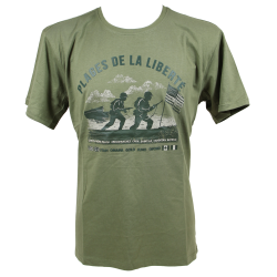 T-shirt, Beaches of Freedom, Khaki