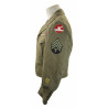 Jacket, Ike, T/4 Ernest Theuerkauf, Medic, 84th Infantry Division, ETO