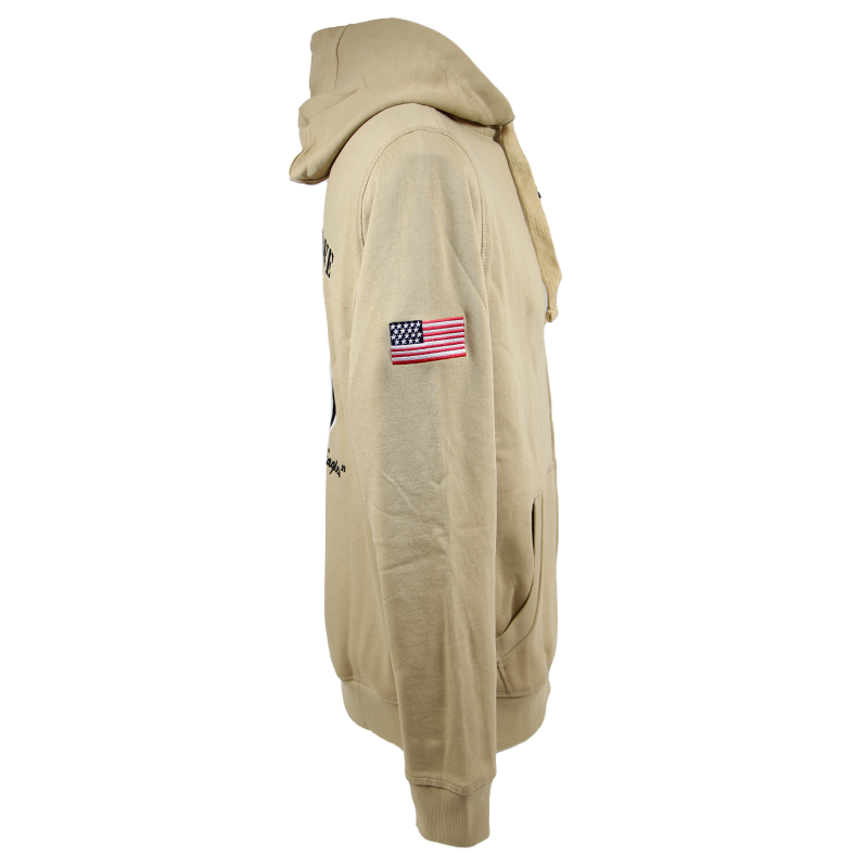 Hoodie, Zip up, 101st Airborne Division, coyotte