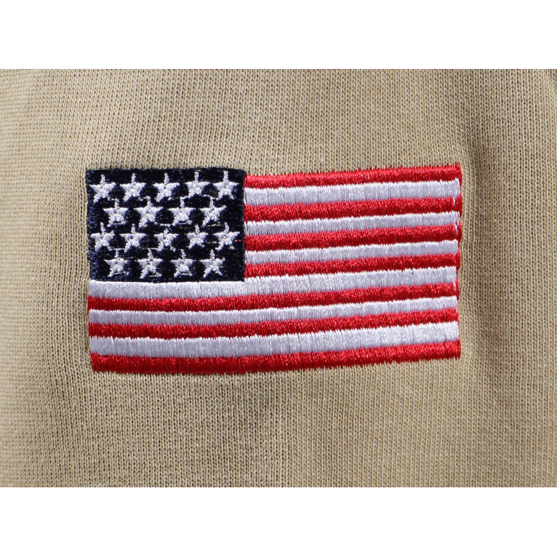 Hoodie, Zip up, 101st Airborne Division, coyotte