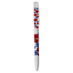 Pen, Poppies and Cornflowers
