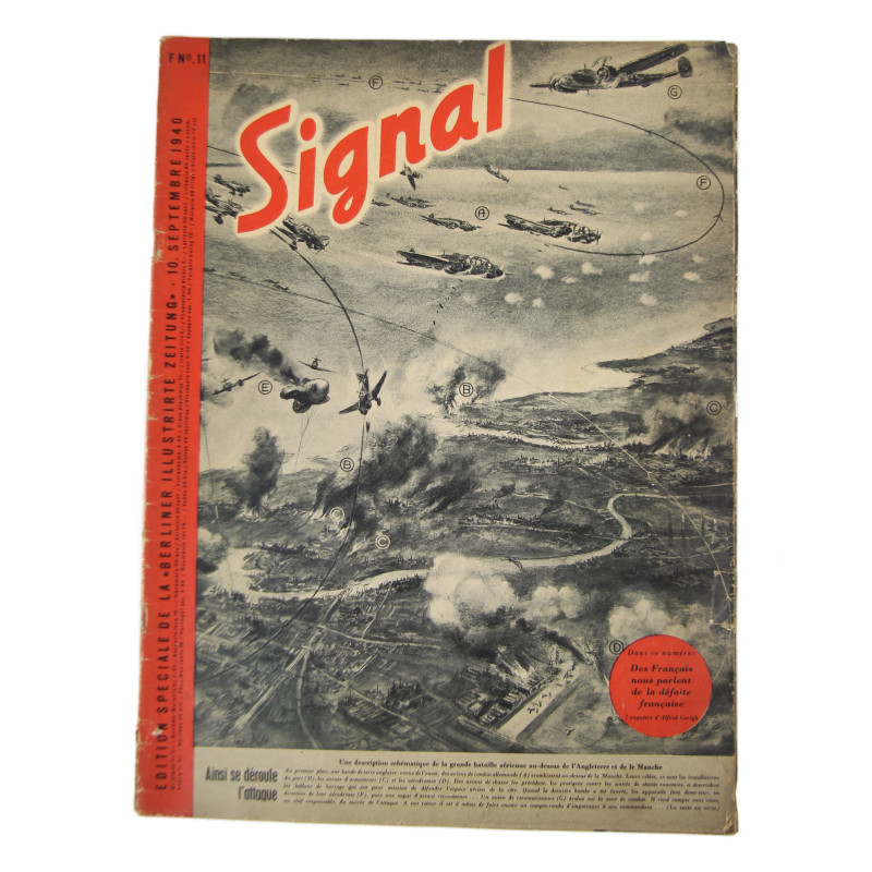 Magazine, Signal, 10 septembre 1940, édition française