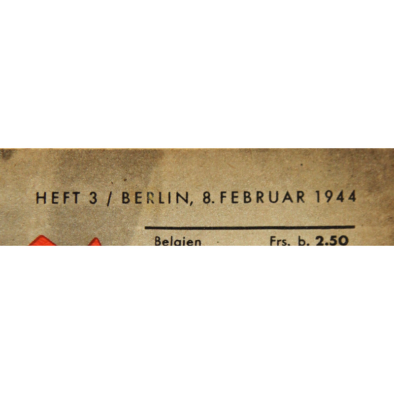 Magazine, Der Adler, 8 février 1944, édition allemande