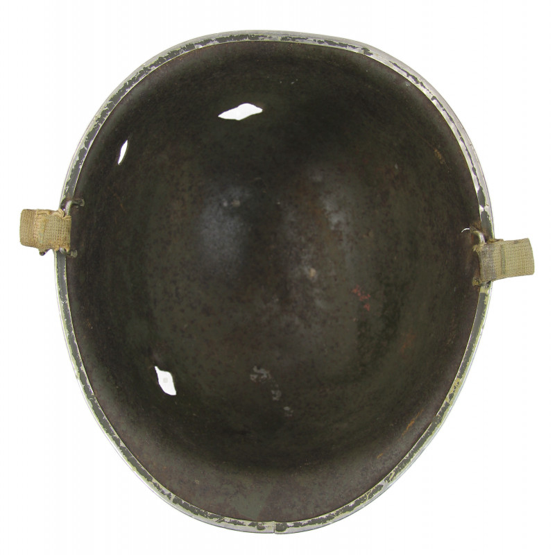 Helmet, M1, Fixed Loops, 5th Infantry Division, Battle-Damaged