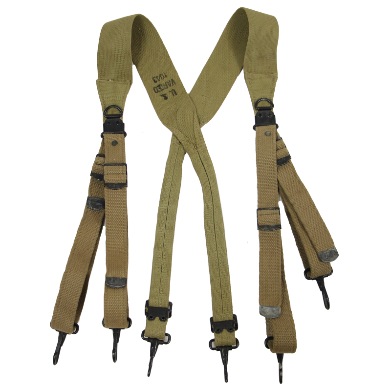 Suspenders, M-1936, U.S. VARIED 1943