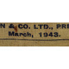 Dressing, Field, First, British, VERNON & CO. LTD., March, 1943
