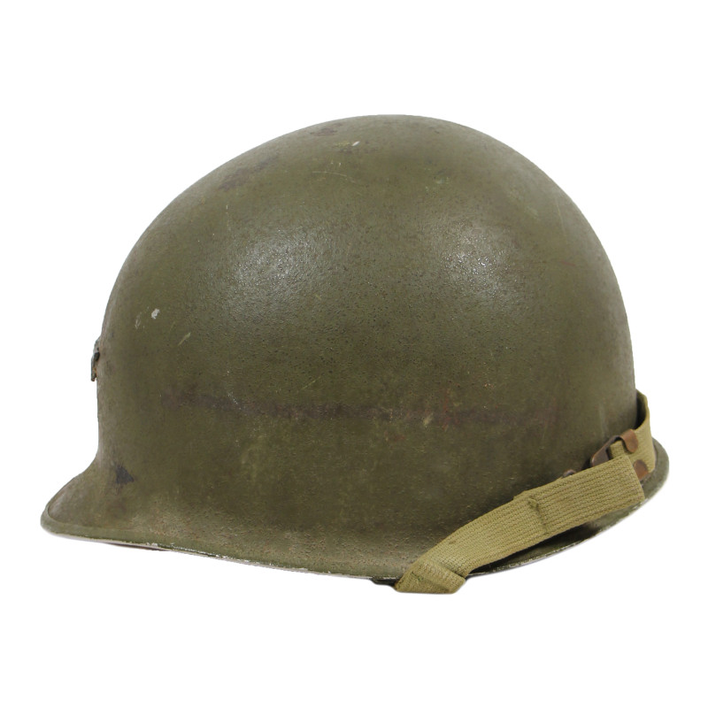 Casque M1, pattes fixes, Colonel, liner SEAMAN PAPER CO., A washers verts