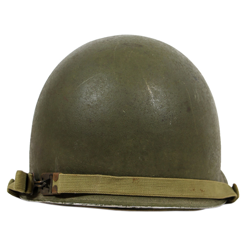 Casque M1, pattes fixes, Colonel, liner SEAMAN PAPER CO., A washers verts