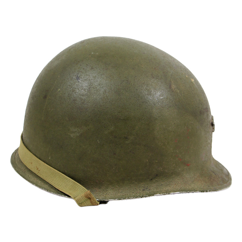 Casque M1, pattes fixes, Colonel, liner SEAMAN PAPER CO., A washers verts