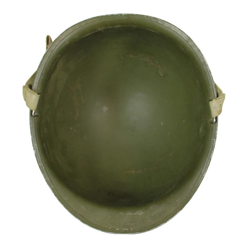 Casque M1, pattes fixes, Colonel, liner SEAMAN PAPER CO., A washers verts