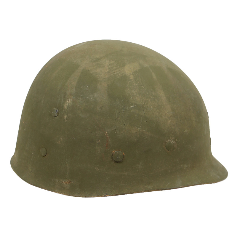 Casque M1, pattes fixes, Colonel, liner SEAMAN PAPER CO., A washers verts