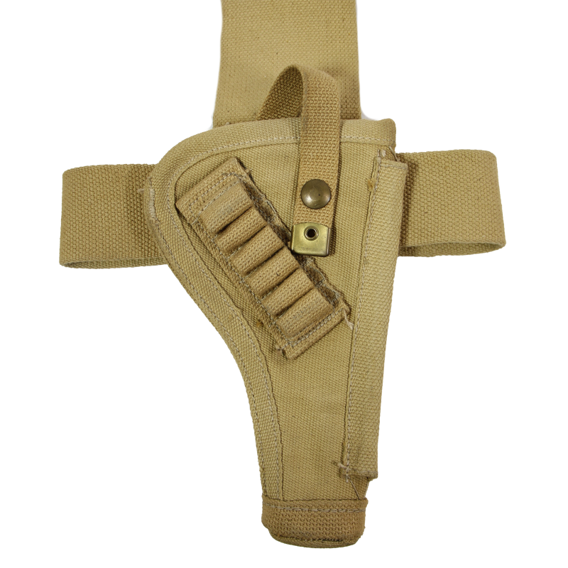 Holster en toile, revolver, Royal Canadian Armoured Corps, MS & U Ltd. 1942