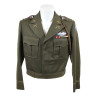 Blouson Ike, officier, chocolat, 15th Inf. Regt., 3rd Infantry Division, nominatif