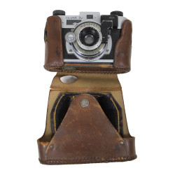 Appareil photo, Kodak 35 RF, 1941, dans son étui