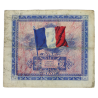 Billet drapeau (billet d'invasion), 5 francs, 1944